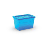 KIS Plastový úložný box Omnibox S Modrý 16 L KIS Plastový úložný box Omnibox S Modrý 16 L