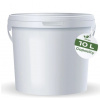 Plastové vedro s vekom 10 l BIELE VYPR Plastové vedro s vekom 10 l BIELE VYPR