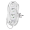 EMOS Predlžovací kábel 7 m / 3 zásuvky / biely / PVC / 1 mm2 P0317 EMOS Predlžovací kábel 7 m / 3 zásuvky / biely / PVC / 1 mm2 P0317