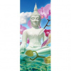 Dverová fototapeta - FT3753 - Budha 91cm x 211cm - Samolepiaca fólia Dverová fototapeta - FT3753 - Budha 91cm x 211cm - Samolepiaca fólia
