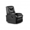 HALMAR Relaxačné kreslo JEFF, čierna HALMAR Relaxačné kreslo JEFF, čierna