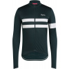 Pánsky cyklistický dres Rapha Men's Brevet Long Sleeve Jersey - forest green / white L Pánsky cyklistický dres Rapha Men's Brevet Long Sleeve Jersey - forest green / white L