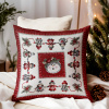 Vianočná gobelínová obliečka na vankúš Medovníky 42x42 cm Chenille IT021 Vianočná gobelínová obliečka na vankúš Medovníky 42x42 cm Chenille IT021