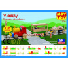 Moy Toy Drevená stavebnica Vláčiky Moy Toy Moy Toy Drevená stavebnica Vláčiky Moy Toy