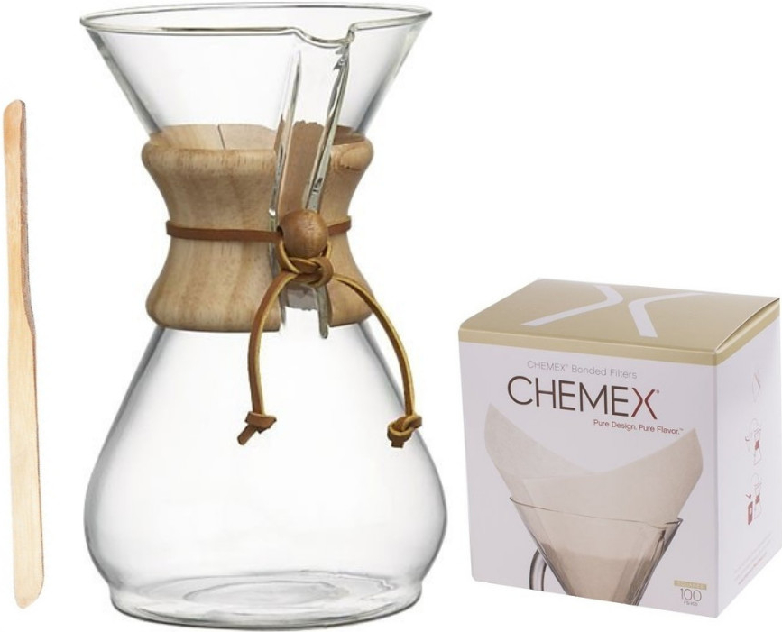 Chemex bude taktiež krásnou ozdobou vašej domácnosti