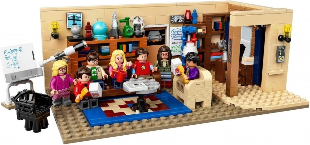 Stavebnice LEGO® inspirovaná seriálem Teorie velkého třesku