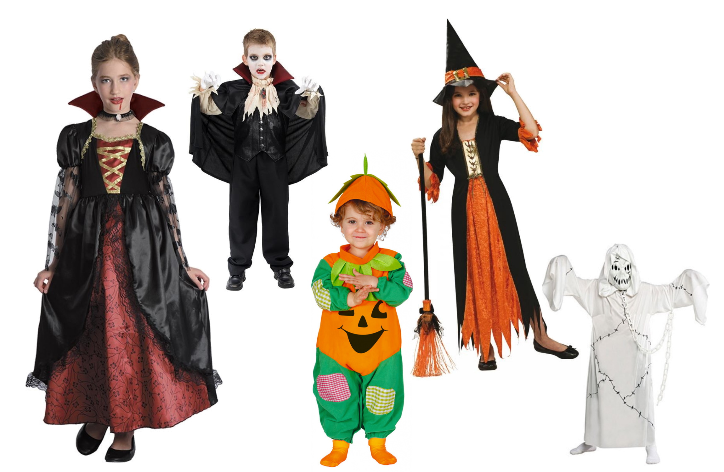 Dětské kostýmy Halloween