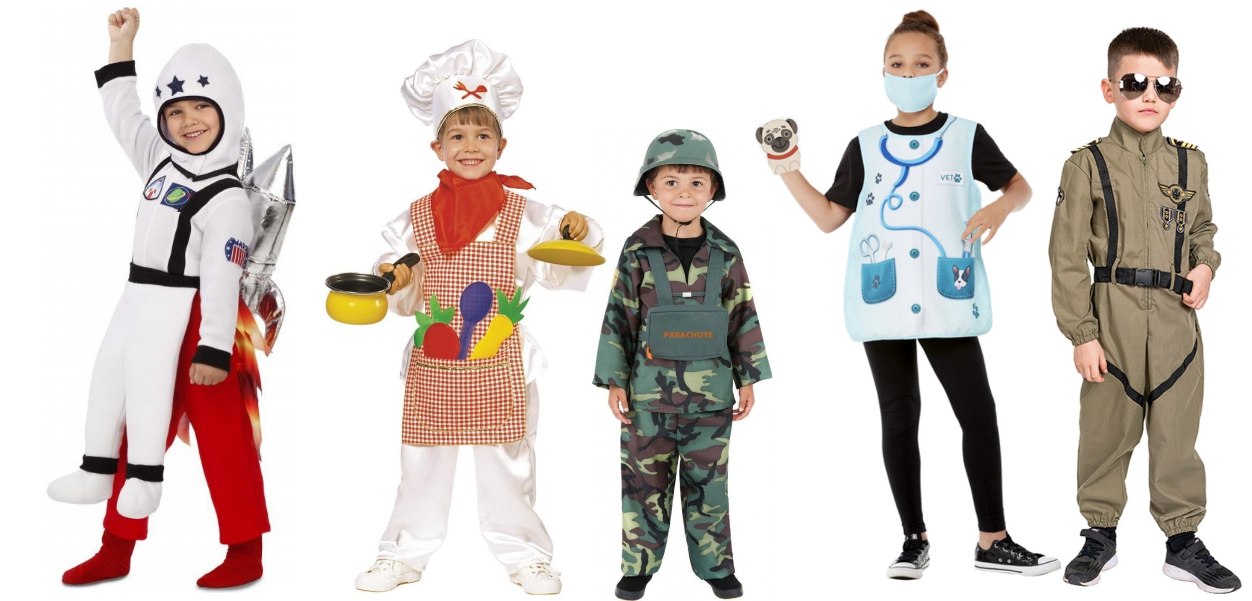 Dětské kostýmy profese a povolání
