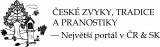 Logo obchodu České zvyky, tradice a pranostiky