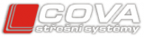 Logo obchodu Cova - střešní systémy