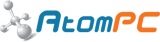 Logo obchodu Atom PC