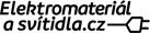 Logo Elektromateriál a svítidla