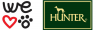 Logo WE LOVE DOGS Hunter