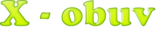 Logo obchodu X-obuv