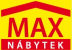 Logo obchodu MAX NÁBYTEK