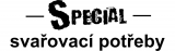 Logo Speciál svařovací potřeby, spol. s r.o.