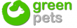 Obojek DOG FANTASY LED nylonový zelený S/M 45cm