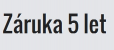 Záruka 5 let