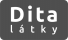 DITA vdi Zdrhovadlo nedělitelné vel. 4cm - tyrkysová