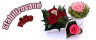 Stabilizovaná růže balená mini červená
