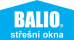 Střešní výlez BALIO s dvojsklem a s lemováním rozměr: 65x65 cm boční levé a pravé otevírání