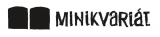 Logo obchodu MiNiKVaRiáT