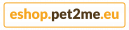 Logo Pet2Me eshop