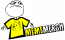 MemeMerch Tričko kašlající Sandy S tmavě šedý melír