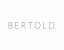 Logo obchodu Bertold - šperky s příběhem