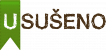 Usušeno
