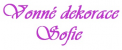 Logo obchodu Vonné dekorace Sofie
