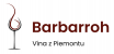 Barbarroh - vína z Piemontu