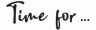 Logo Timefor.cz