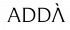 Logo ADDA