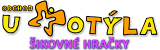 Logo Obchod U Motýla - Šikovné hračky