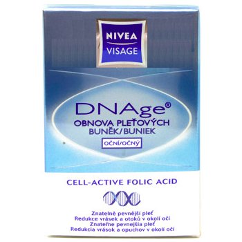 Nivea Visage DNAge krém oční pro omlazení pleti 15 ml