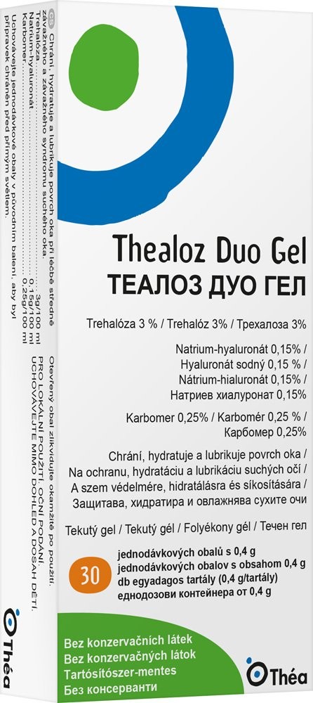 Thea Thealoz Duo Gel 30 x 0,4 g