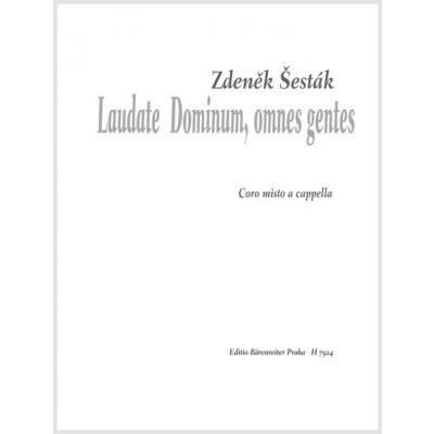 Laudate Dominum omnes gentes – Hledejceny.cz