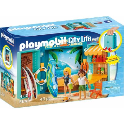 Playmobil 5641 přenosný kufřík Surfařský shop – Zboží Živě