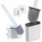 Pronett XJ4706 Silikonový kartáč na WC – Zboží Dáma