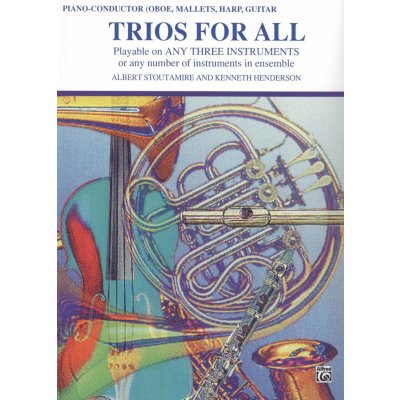 Trios for All / klavírpartitura, hoboj, harfa, kytara, melodické bicí nástroje