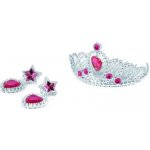 Korunka Princezna s náušnicemi růžová – Zboží Dáma