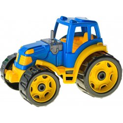 Rappa traktor plastový 25 cm modrá