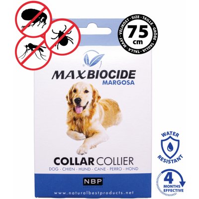 Dr PetCare Max Biocide Collar Obojek proti klíšťatům a blechám pro velké psy 75 cm – Zboží Mobilmania