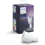 Philips Hue 8719514339880 LED žárovka 1x5W GU10 350lm 2000-6500K Bluetooth, stmívatelná, White and Color Ambiance, bílá – Hledejceny.cz