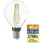 MCLED žárovka LED 4,7W-40 E14 470lm 2700K 320° teplá bílá – Sleviste.cz