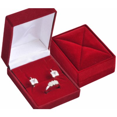 JK Box Sametová krabička na sadu šperků RE-06/A10/A10 – Zboží Dáma