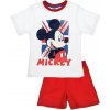 Minnie Mickey komplet tričko a kraťasy Mickey Mouse 2141 bílo červené