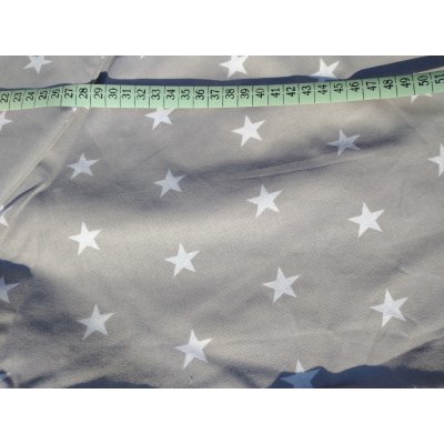KHC 2dílná sada Povlečení 120 x 90 cm + 40 x 60 cm + Mantinel Hvězdy šedá – Hledejceny.cz