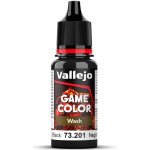 Vallejo: Game Color Black Wash 18ml – Zboží Živě